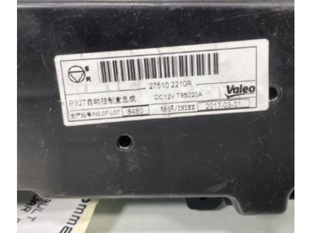 Блок управления климат-контролем 275102210R   Renault Kadjar