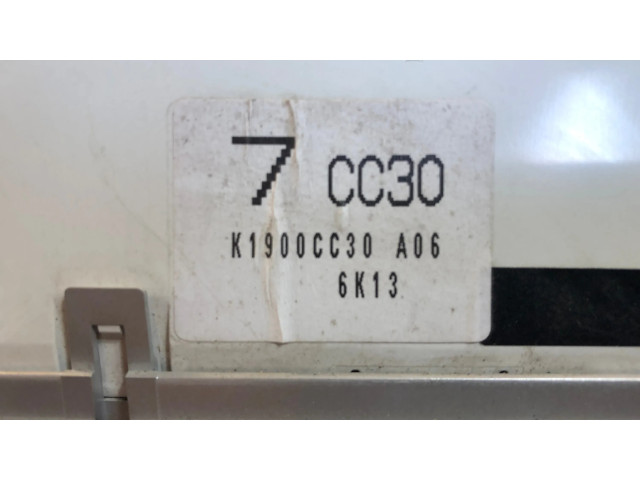 Блок управления климат-контролем K1900CC30, CC30   Mazda 5
