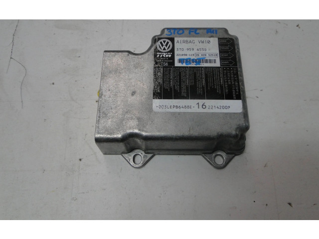 Блок подушек безопасности 3T0959655D, 3T0959655D   Skoda Superb B6 (3T)