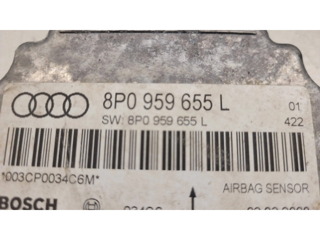 Блок подушек безопасности 8P0959655L, CP0034C   Audi A3 S3 A3 Sportback 8P