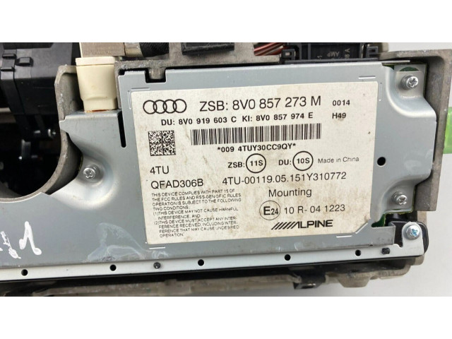 Дисплей    8V0857273M   Audi A3 S3 8V