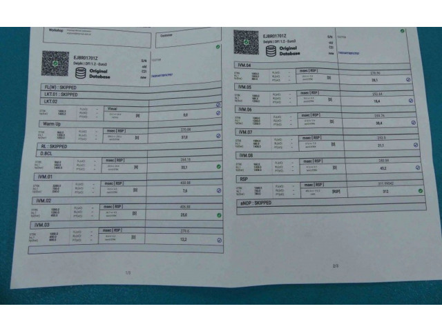 Форсунка EJBR01701Z, IMPRK1237789    Renault Thalia I   