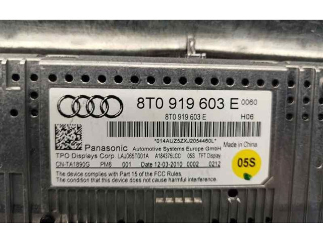 Дисплей    8T0919603E, PANASONIC   Audi A4 Allroad