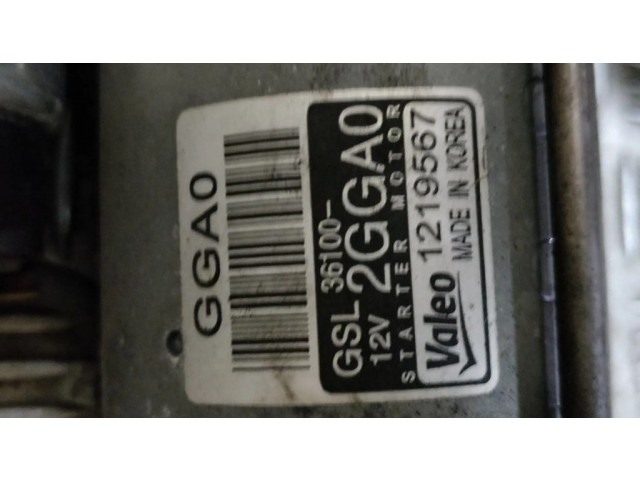 Стартер  361002GGA0   Hyundai i30