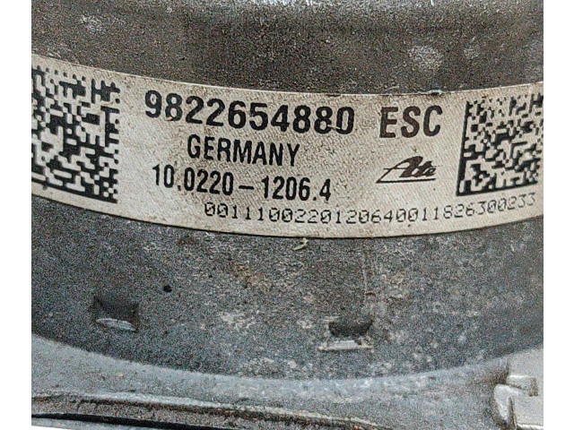 Jednotka ABS 9822654880   Peugeot 2008 I 2018