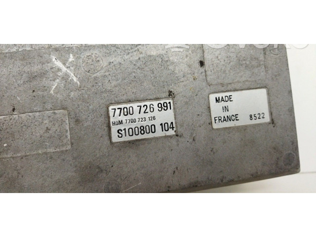 Блок управления двигателя 7700726991, S100800   Renault 25
