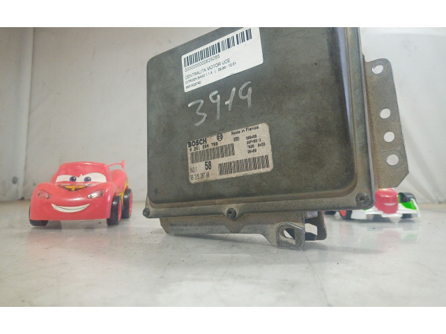 Блок управления двигателя 9631528780, 9631528780   Citroen Saxo