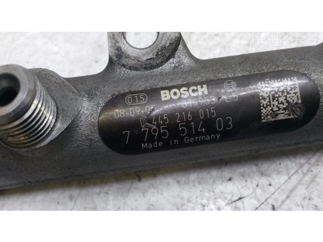 Vstřikovací lišta 0445216015, 779551403   BMW X6 E71  pro naftový motor 3.0  0334