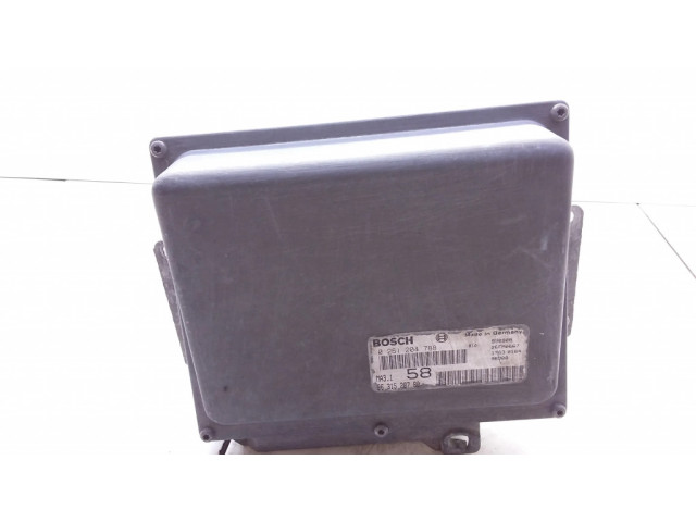 Блок управления двигателя 9631528780, 0261204788   Citroen Saxo