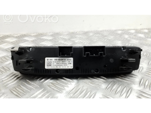 Блок управления климат-контролем 8V0820047D   Audi A3 S3 8V