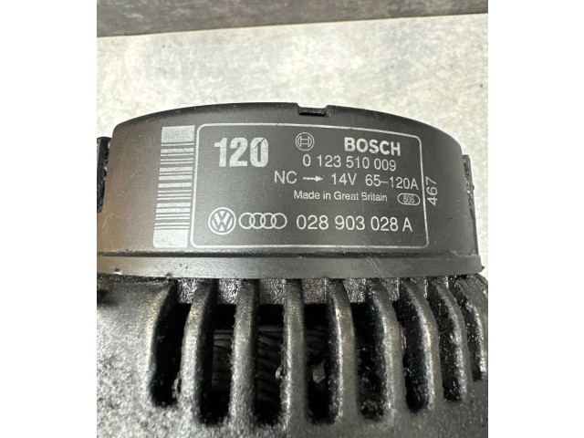 Генератор 028903028A, 0123510009   Audi A6 S6 C4 4A      