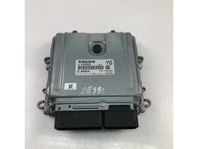 Блок управления двигателя     31336983, 0281018414    Volvo XC70 