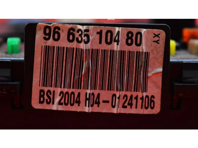   Pojistková skříňka 9663510480, 9663510480   Peugeot 407 2007