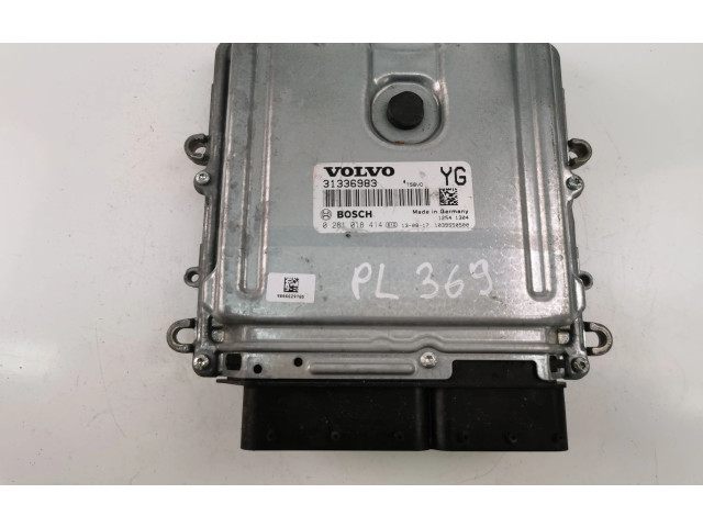 Řídící jednotka 31336983, 0281018414   Volvo V60 2012