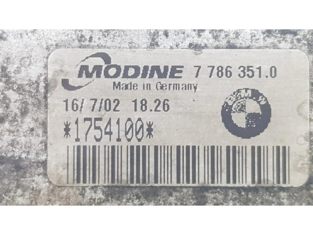 Интеркулер  17517786351, 7786351   BMW 3 E46 2.0