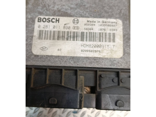 Řídící jednotka 8200402578, 1039S06027   Nissan Primastar 2005