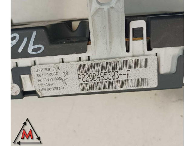 Přístrojová deska  Renault Modus 2004 P8200668077, 281198448X0  