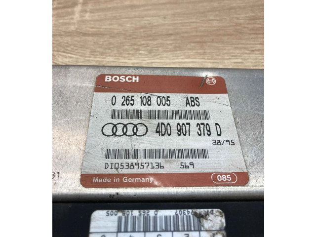 Блок управления АБС 4D0907379D, 0265108005   Audi A8 S8 D2 4D
