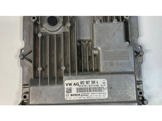 Блок управления двигателя 0P2907309A, 0261S17447   Audi RS7 C8