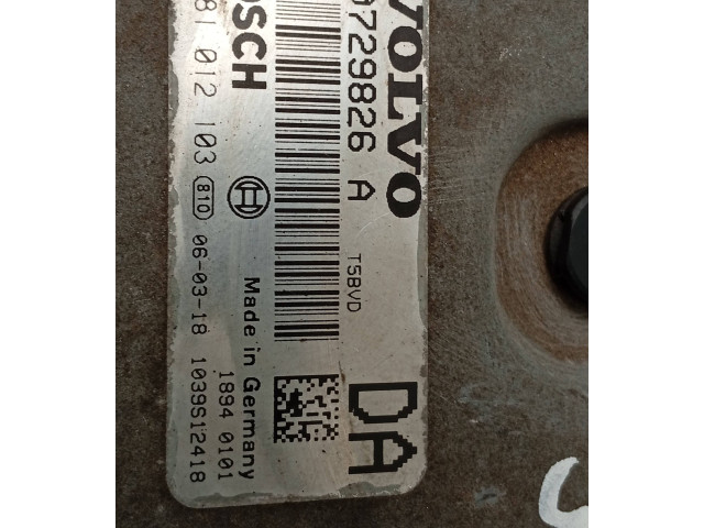 Řídící jednotka 30729826, 0281012103   Volvo XC70 2006