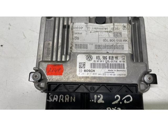 Řídící jednotka 03L906018HK   Volkswagen Sharan 2012