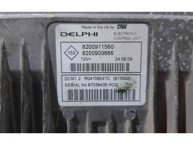 Řídící jednotka 8200911560   Renault Clio I 2008