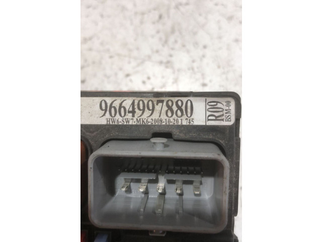 Pojistková skříňka Řídící jednotka BSM 9664997880, 9664997880   Peugeot 207 2008