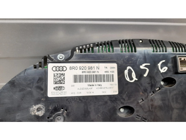 Панель приборов 8R0920981N   Audi Q5 SQ5       