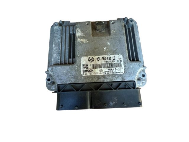 Блок управления двигателя 03G906021CE, 0281013169   Volkswagen Eos   