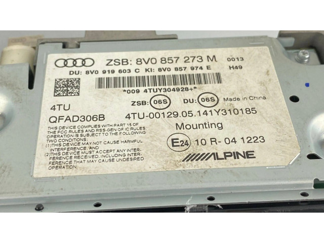 Дисплей    8V0857273M   Audi A3 S3 8V