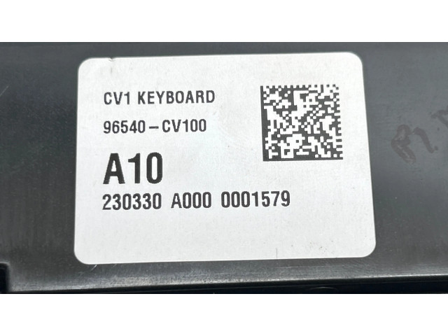 Блок управления климат-контролем 96540CV100, 230330   KIA EV6