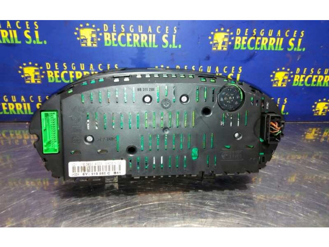 Přístrojová deska  Skoda Fabia Mk1 (6Y) 2000 6Y1919860CB41, 110080014008  