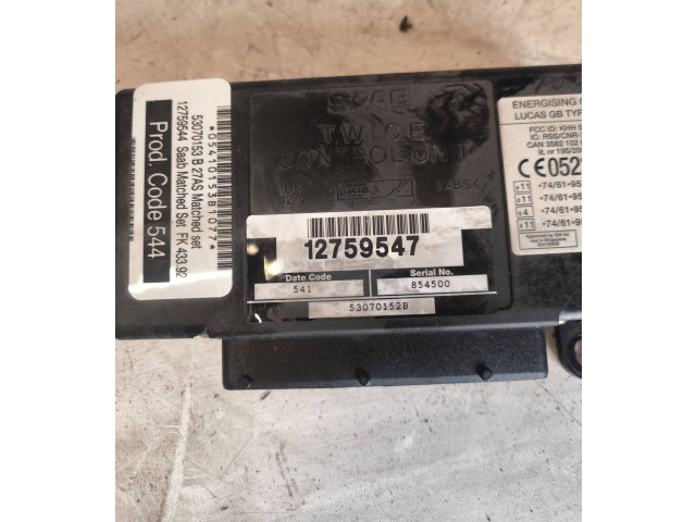 Блок комфорта 12759547, 854500   Saab 9-5   