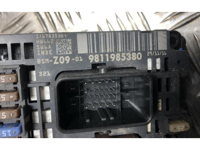   Pojistková skříňka 9811985380, 9811985380   Peugeot 508 2017