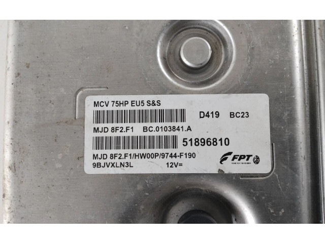 Блок управления двигателя     51896810, BC0103841A    Peugeot Bipper 