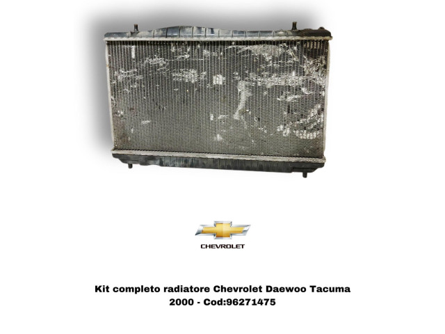 Радиатор охлаждающей жидкости    Daewoo  Tacuma   -  года