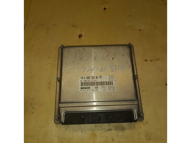 Řídící jednotka A6681530279, 28RTF000   Mercedes-Benz A W168 1998