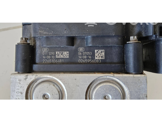 Jednotka ABS 2265106481, 0265956083   Peugeot 308 2014
