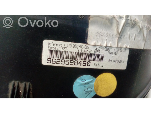 Přístrojová deska  Peugeot 607 2001 9629598480, 81115607  