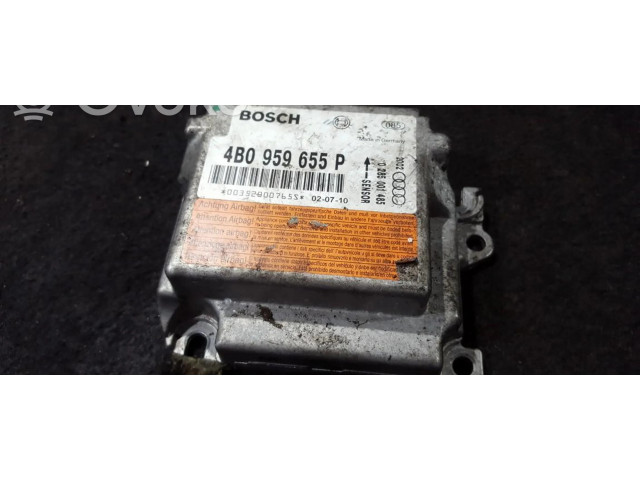 Блок подушек безопасности 4b0959655p, 0285001485   Audi A6 S6 C5 4B