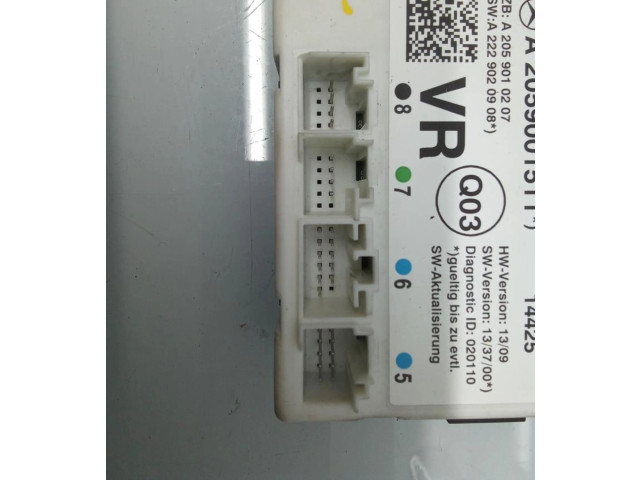 Блок комфорта A2059001511   Mercedes-Benz CL C215   
