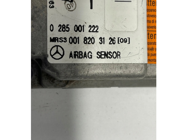 Блок подушек безопасности 0285001222   Mercedes-Benz A W168