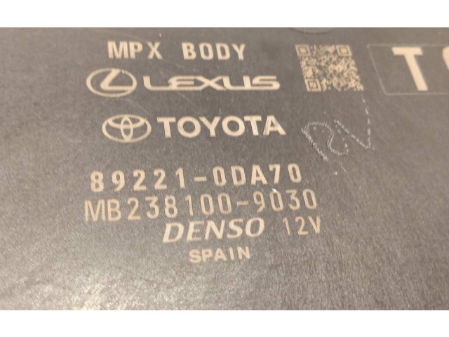 Блок управления 892210DA70, MB2381009030   Toyota Yaris