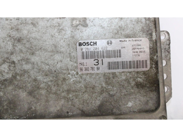 Řídící jednotka 9630278180   Peugeot 106 