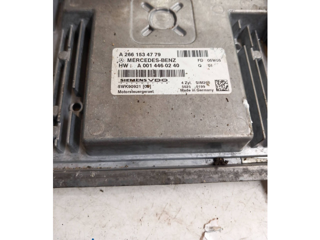 Řídící jednotka A2661534779, 5WK90921   Mercedes-Benz B W245 2007