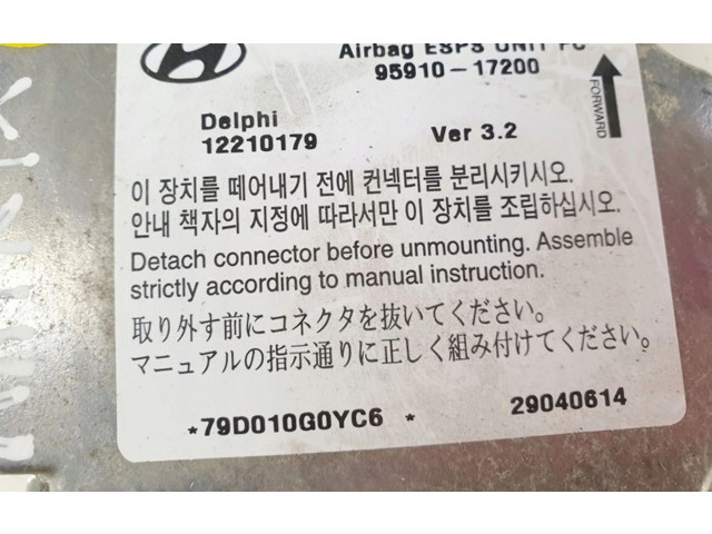 Блок подушек безопасности 951017200   Hyundai Matrix