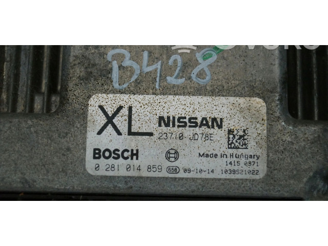 Řídící jednotka 23710JD78E   Nissan Qashqai 2008