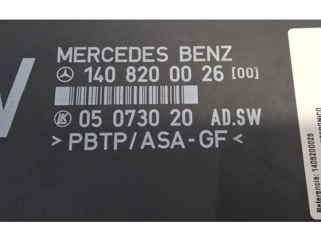 Řídící jednotka 1408200026   Mercedes-Benz CL C140 