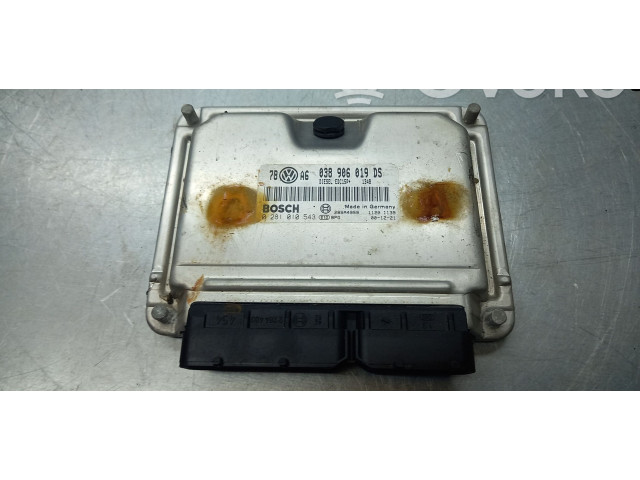 Блок управления двигателем Блок управления 038906019DS, 038906019DS   Volkswagen PASSAT B5.5
