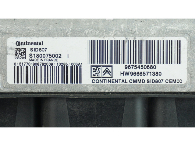 Řídící jednotka 9666571380, 9675450680   Peugeot 308 2014